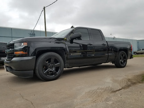 2014-2018 Silverado Stamped Steel/ Aluminum Arms Adjustable Drop Kit 3/5, 4/6, 4/7 2wd & 4x4