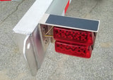 Double Tail Light Bracket, Starboard Side - Includes Stainless Steel Hardware- AmeraTrail Original Equipment