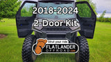 2-Door Strut Kit for 2018-2024 Polaris Ranger 1000, XP1000 and Kinetic - 2019-Current 4-door (front only) Flatlander Offroad