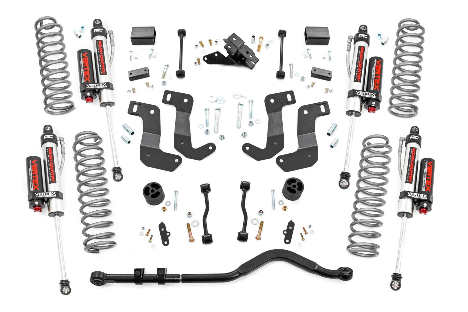 3.5 Inch Lift Kit | C/A Drop | Stage 1 | Vertex | Jeep Wrangler Unlimited (18-23)