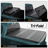 Trucktok 2019-2025 Chevy Silverado Sierra 5.8FT 3-Fold Hard Bed Tonneau Cover TruckTok