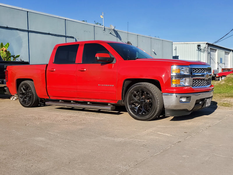 2014-2018 Silverado Sierra Adjustable Drop kit 3/5, 4/6, 4/7 2wd & 4x4 (Cast Arms Only) All Cabs