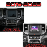 14.4" Dodge RAM 2014-2023 Workshop 12 Tesla-Style Screen Workshop 12