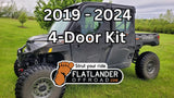 4-door Strut Kit for 2019-2024 XP1000 Crew and all 1000 Crew Polaris Rangers Flatlander Offroad