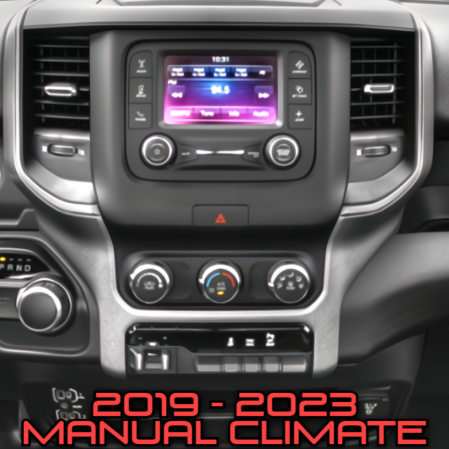 Dodge RAM 2014-2023 Workshop 12 Tesla-Style Screen Workshop 12