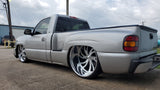1999-2006 Silverado Sierra Narrowed Monster Notch for Coil overs Airbag Suspension