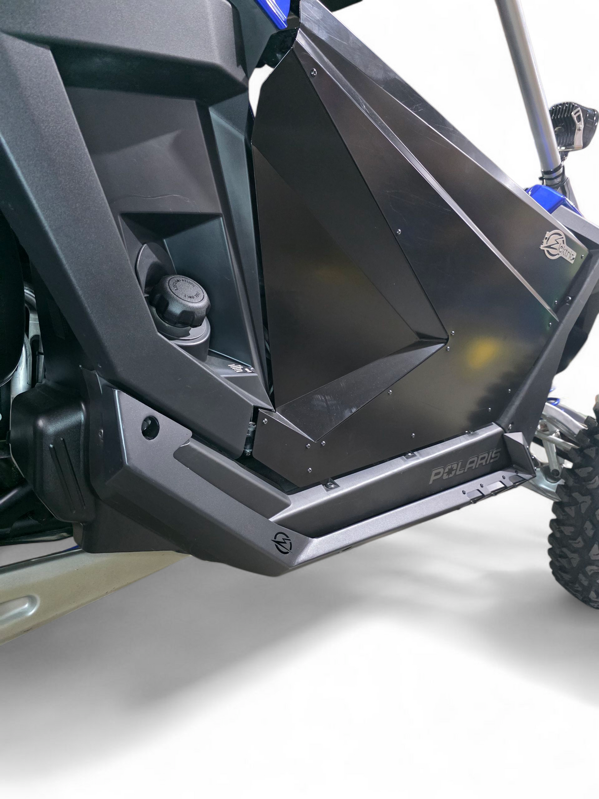 2020+ Polaris Rzr Pro XP, 2022+ Pro R/Turbo R, 2025+ Pro R/Pro S Rock Guards (2 Seat) www.elektricoffroad.com