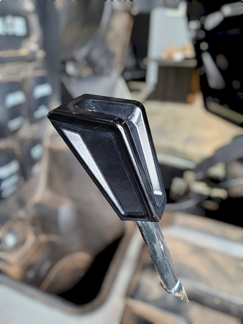 2020 to Current Polaris RZR Pro R, Pro XP, Turbo R, and Xpedition Shift Knob Anodized Black Finish