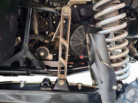 2020 to Current Polaris RZR Pro XP Rear Sway bar Link in Gun Metal Finish www.elektricoffroad.com
