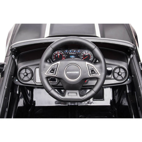 2021/2022 Chevy Camaro Racing 2SS Battery Powered Ride On Car Toy - Black Edition