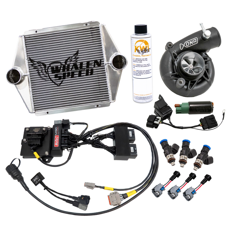 WSRD Motec M130 Green Turbocharger Package | 2021-2025 Can-Am X3 Turbo RR Models (250-305HP)