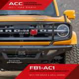 2021-2026 Ford Bronco ACC Relocation Bracket for Brush & Grill Guards Turn_Offroad