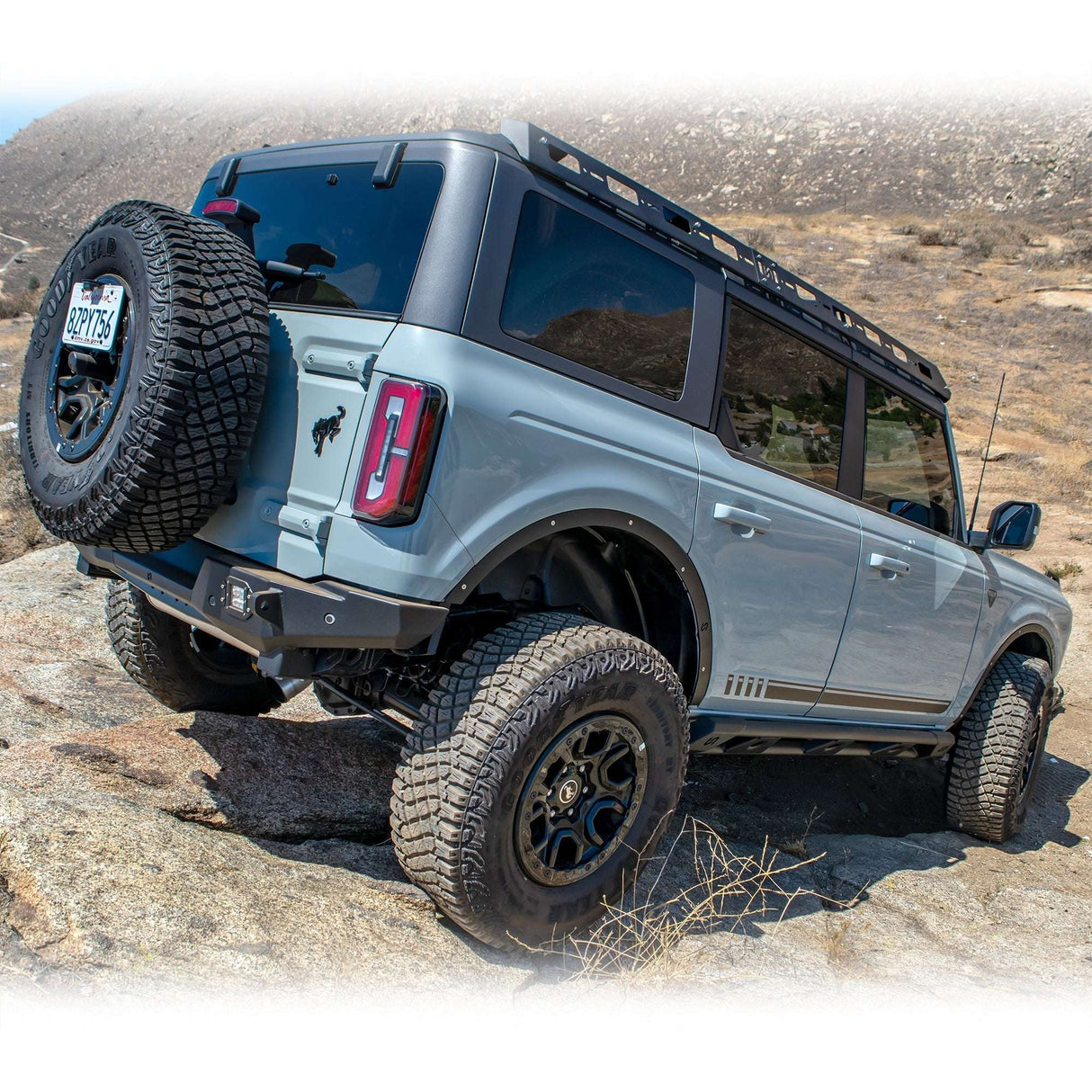 2021-2026 Ford Bronco Rear Bumper - Zero Series Turn_Offroad