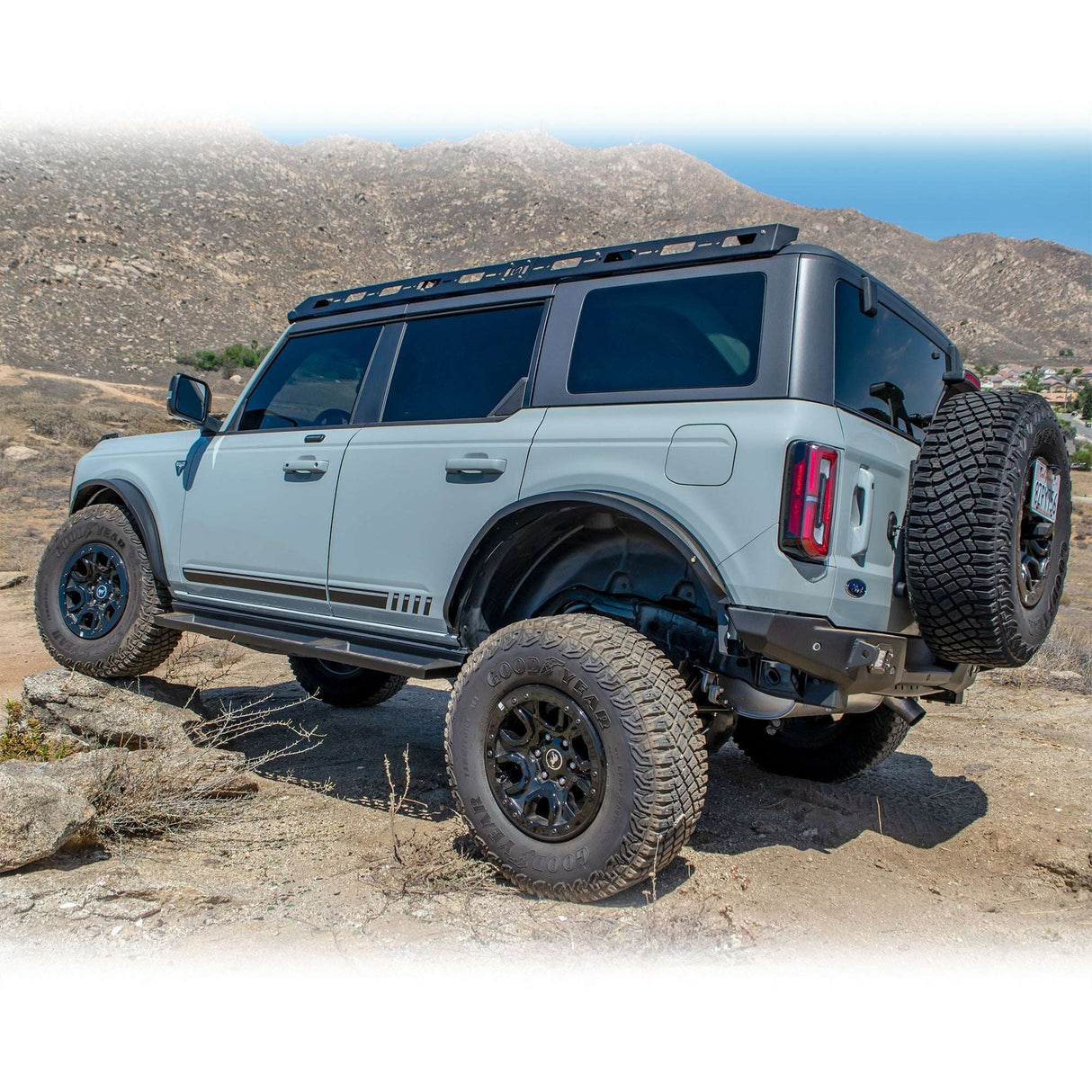 2021-2026 Ford Bronco Roof Rack 4-Door Turn_Offroad