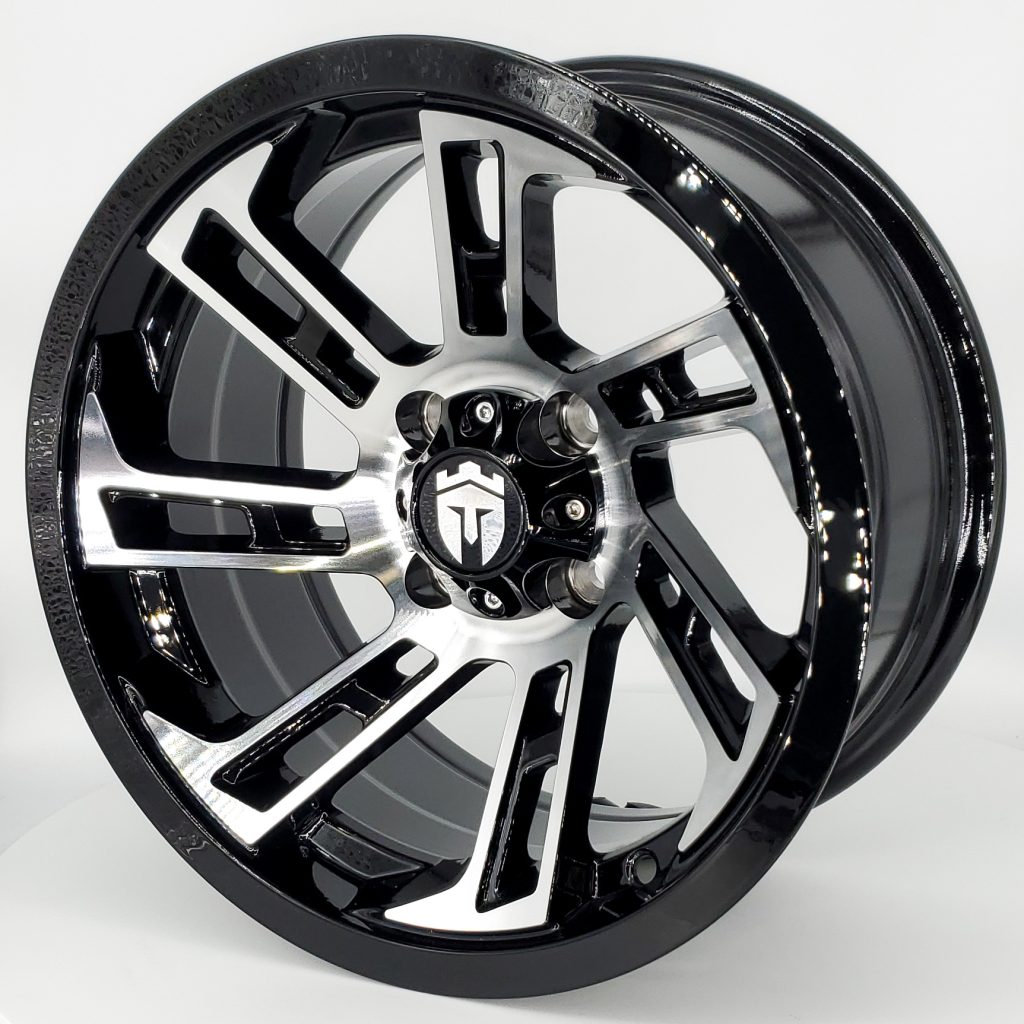 Empire Hook HK3 14x7 | -25 Offset Gloss Black w/ Machined Face
