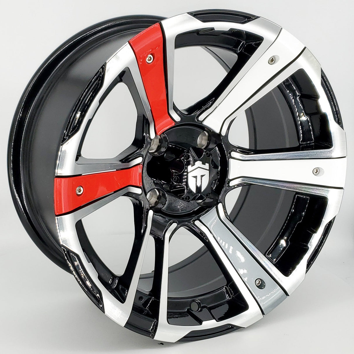 Empire E6 14x7 | -25 Offset Gloss Black w/ Machined Face