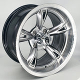 Empire Rodder 14x7 | -25 Offset Hyper Black w/ Machined Face
