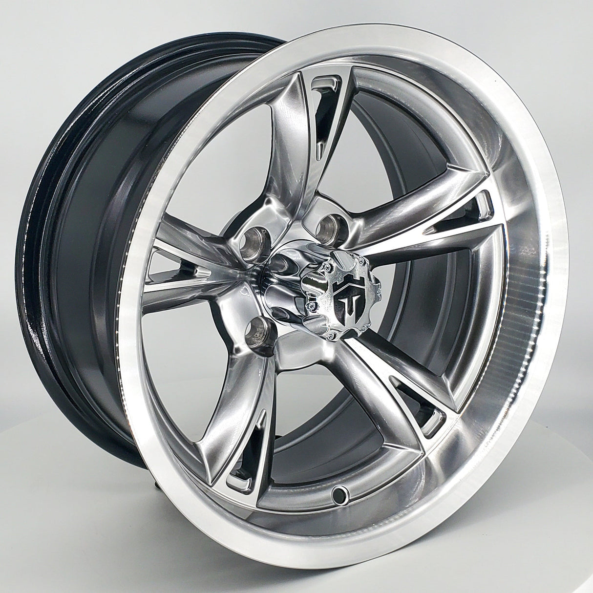 Empire Rodder 14x7 Hyper Black w/ Machined Face