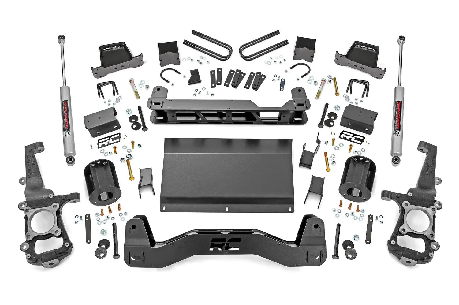 Rough Country 6 Inch Lift Kit Ford F-150 4WD 2021-2026