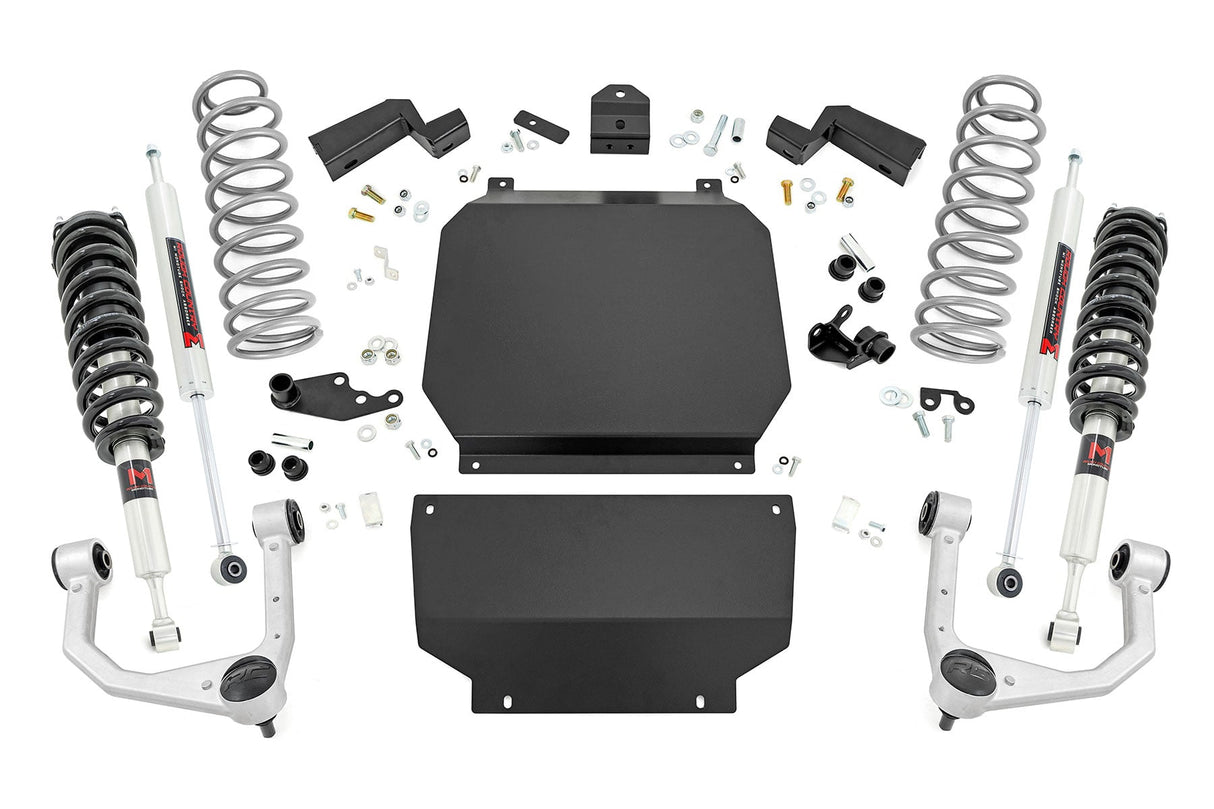Rough Country 3.5 Inch Lift Kit Toyota Tundra 4WD 2022-2026 70331-config