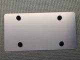 Magnetic License Plate Cover - BLANK