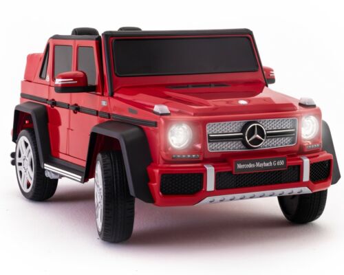 2023 Mercedes G Wagon Kids Ride-On Car with Remote Control - 12V Battery and Leather Seat