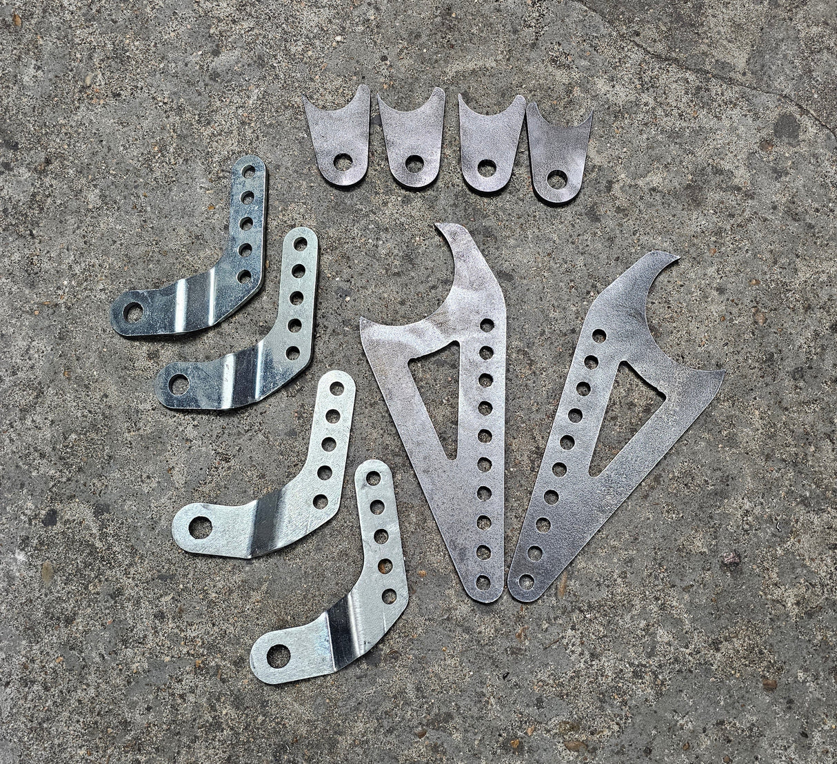 Universal Shock Relocation Brackets w/ Crossbar