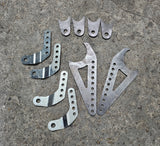 1988-1998 Silverado Sierra 1500 Reklez Shock Relocation Kit Brackets Only