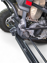 2024+ Can Am Maverick R High Clearance Adjustable Radius Rods (Anodized Black) www.elektricoffroad.com