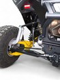 2024+ Can Am Maverick R High Clearance Adjustable Radius Rods (Anodized Black) www.elektricoffroad.com