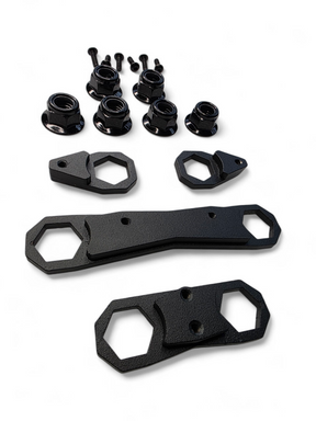 2024+ Can Am Maverick R Rear Link Nut Plate Kit www.elektricoffroad.com