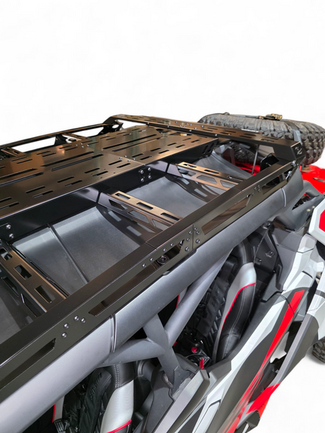 2024+ Can Am Maverick R Max Roof Rack (Works with Can-am Hood Scoop) www.elektricoffroad.com