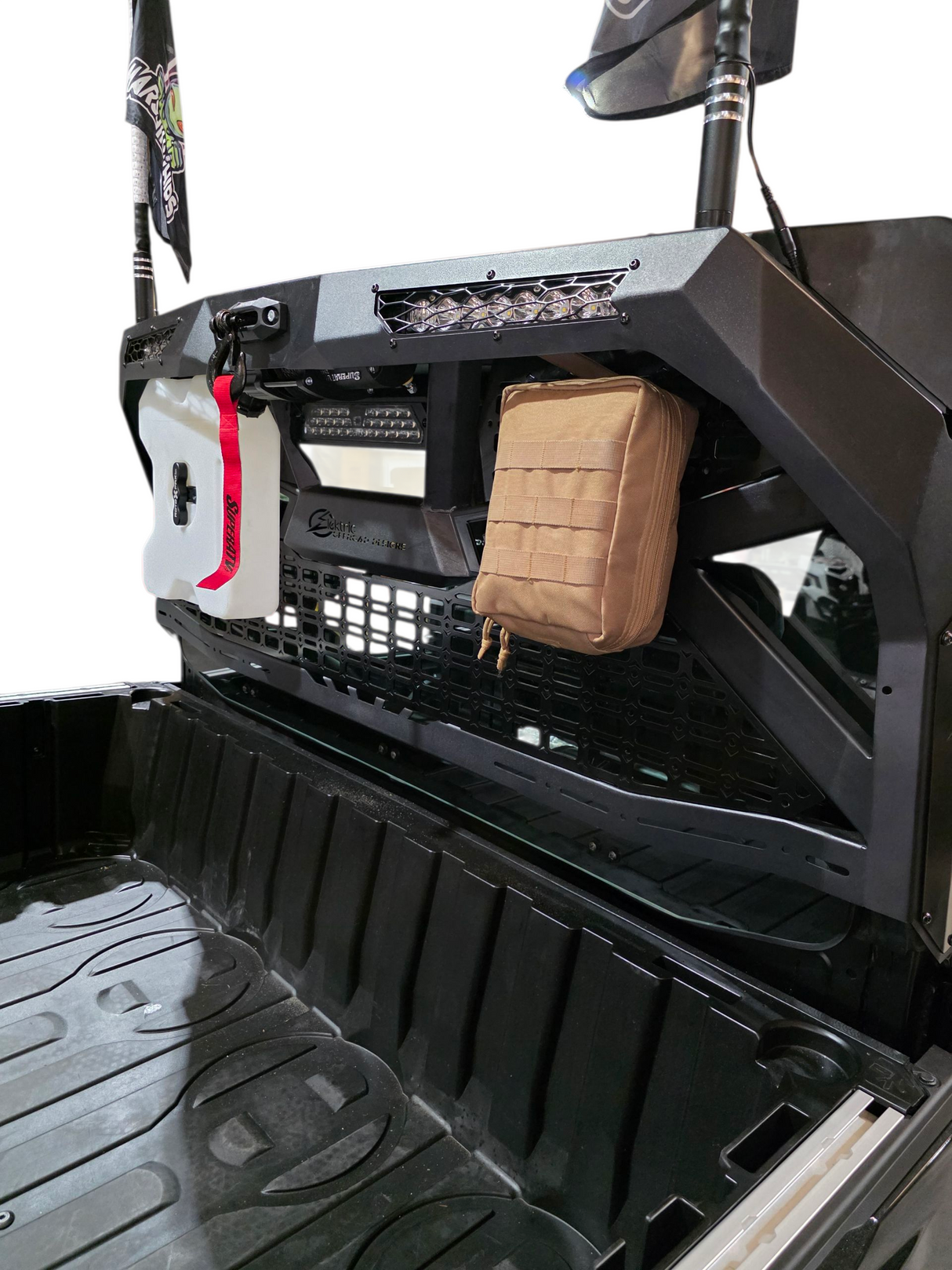 2024+ Polaris Ranger 1500 Headache Rack www.elektricoffroad.com