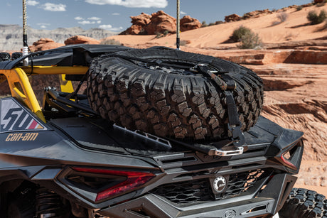 2024 to Current Can-am Maverick R Volt Tire Rack for Volt Baja Box www.elektricoffroad.com