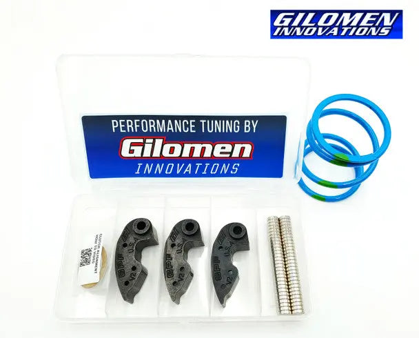 GOLD PRO LOW RPM FUEL MILEAGE CLUTCH KIT (ONLY FITS GILOMEN INNOVATIONS GOLD PRO PRIMARY CLUTCH!) Gilomen Innovations