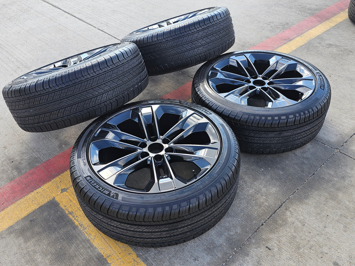 22" Chevy Blazer SS EV OEM wheels rims 2024 2025 2026 NEW MICHELIN Texas Truck Tire