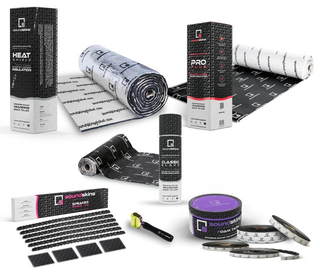 Full Coverage Pro Kit | DIY Sound Deadening and Speaker Enhancement SoundSkins Global
