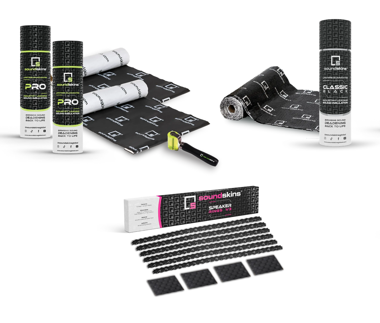 4 Door Coverage Premium Kit | SoundSkins Global SoundSkins Global