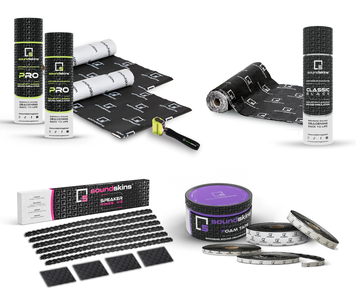 4 Door Coverage Pro Kit | SoundSkins Global SoundSkins Global