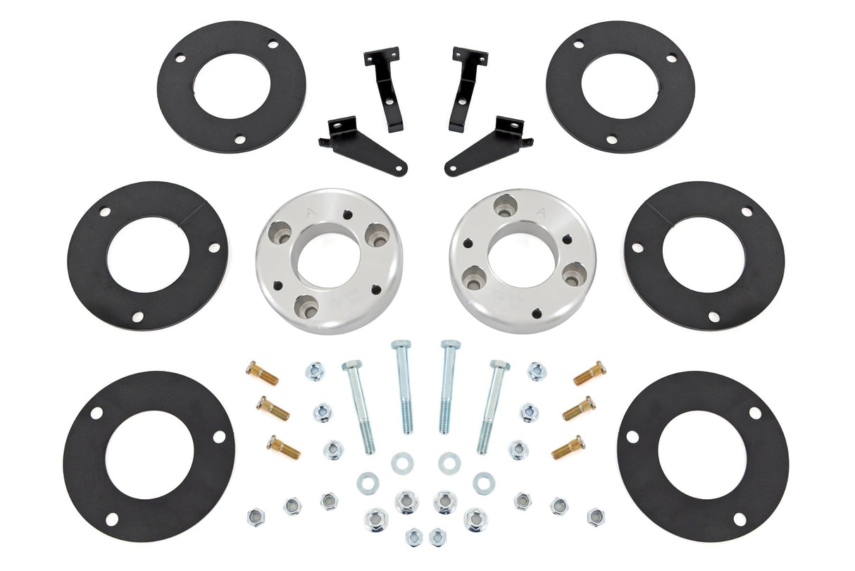 Rough Country 2 Inch Lift Kit Aluminum Spacer Ford Expedition 4WD