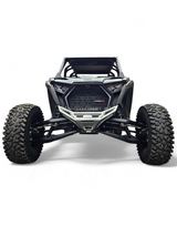 2022-2026 Polaris RZR Pro R, Pro S, Turbo R Machined Billet Front Winch Bumper (Clear Anodize) www.elektricoffroad.com