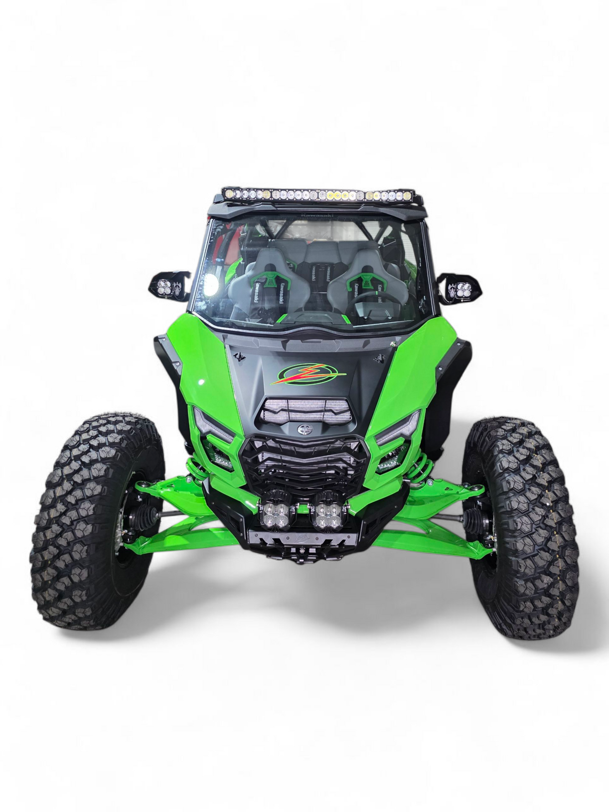 2026+ Kawasaki Teryx H2 Volt Front Winch Bumper www.elektricoffroad.com