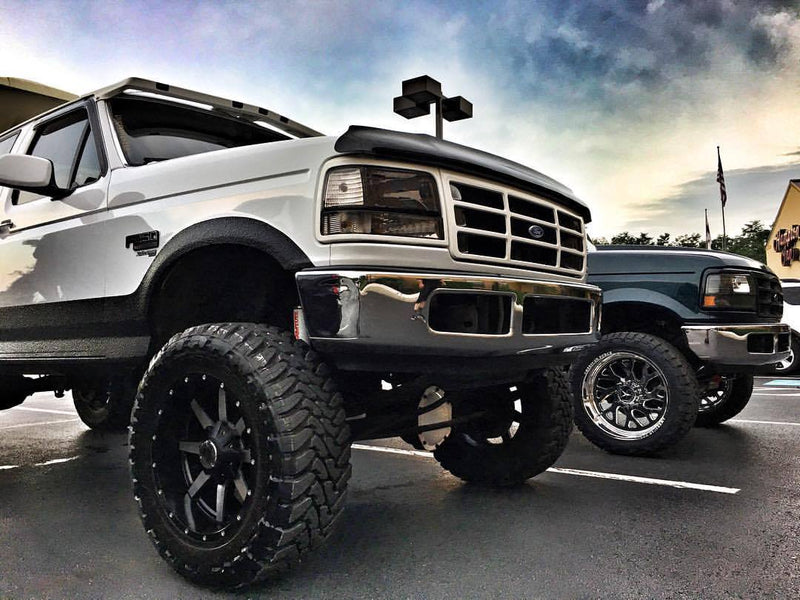 (1992-1997) F-Series & Bronco - OBS to 08-10 SuperDuty Bumper Conversion Brackets