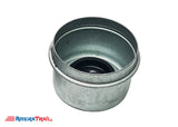 Drive in Dust Cap w/ Removable Rubber Plug, 1.986" OD, Standard 5 Lug 3.5K
