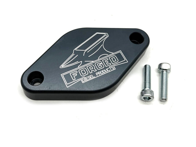 Forged Diesel Billet Resonator Delete, 2011-2016 GM 6.6L Duramax Forged Diesel