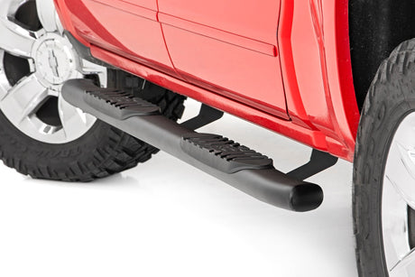 Oval Nerf Step Crew Cab Silverado/Sierra 1500/2500HD/3500HD (07-19 & Classic) Rough Country
