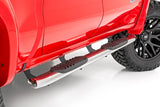 Oval Nerf Steps Stainless Crew Cab Silverado/Sierra 1500/2500HD/3500HD (19-26) Rough Country