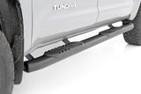 Oval Nerf Step Crew Cab Black Toyota Tundra 2WD/4WD (2007-2021) Rough Country