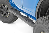 Oval Nerf Step 4-Door Black Ford Bronco 4WD (2021-2025) Rough Country