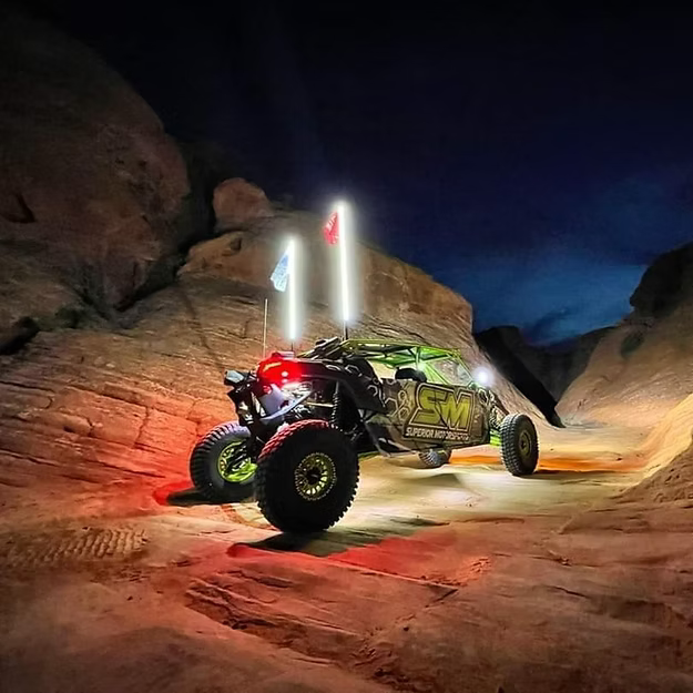 RGB+W Whips (Compatible With Rock Lights)